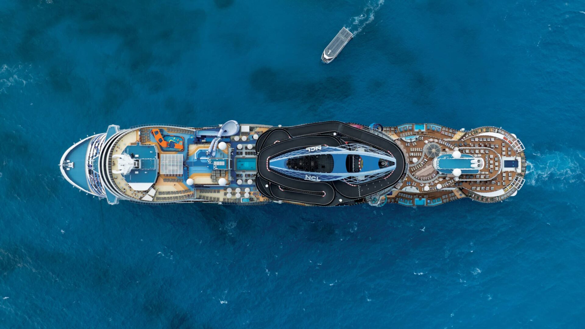 Norwegian Viva Drone Aerials at GSC